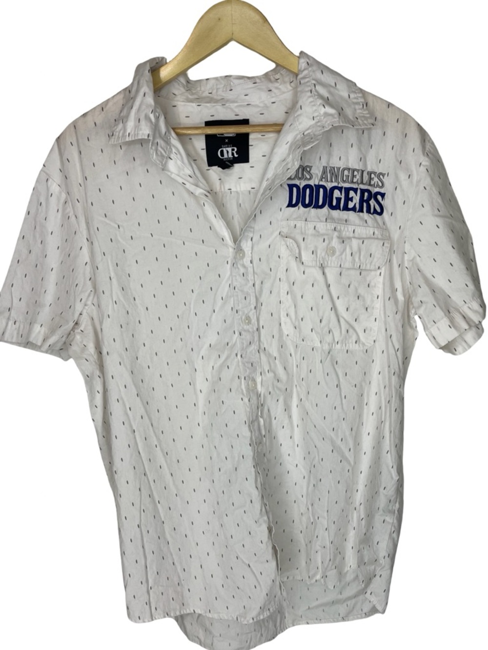 Los Angeles Dodgers Darius Rucker Collection  Printed Button-Down shirt